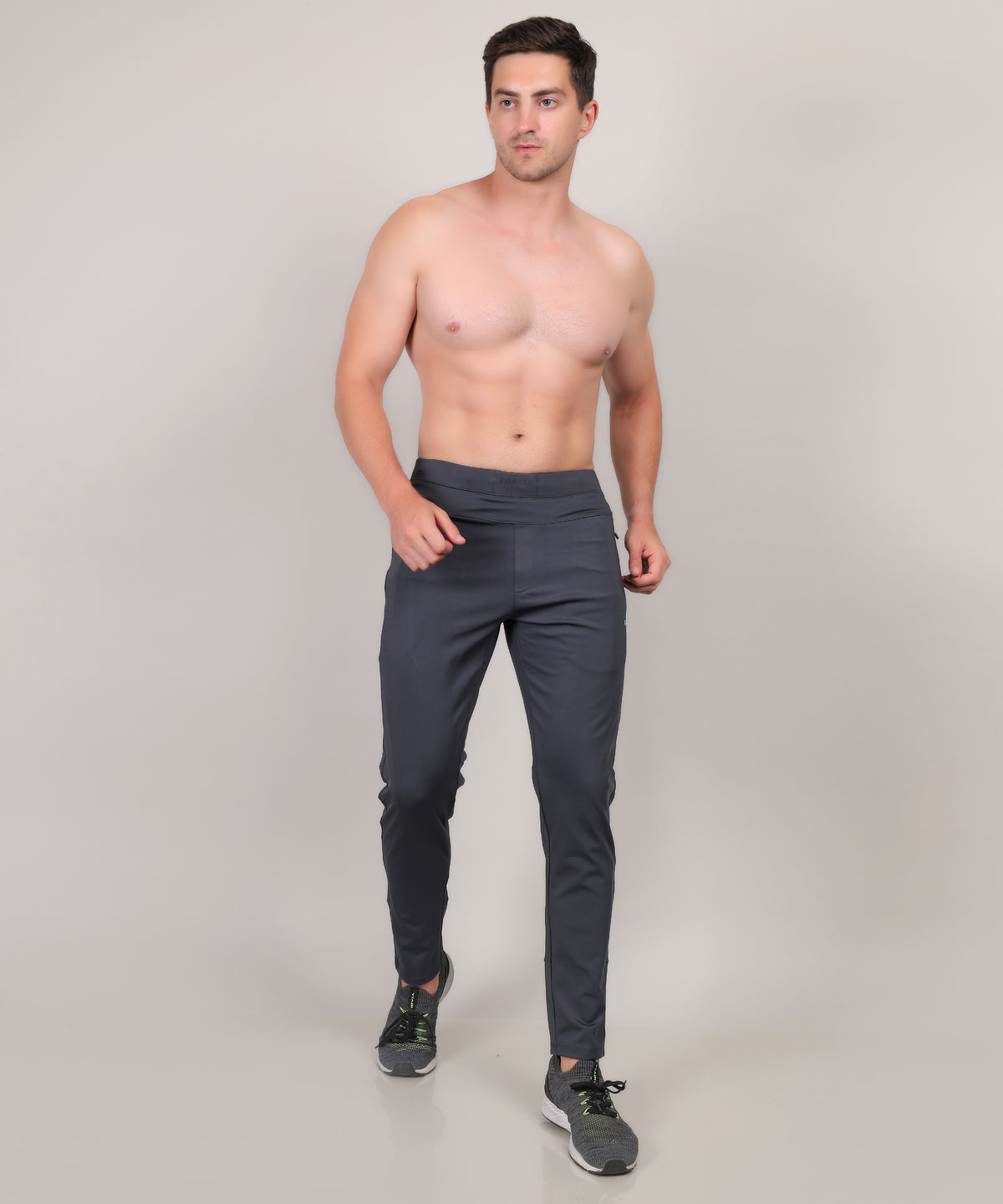 SELECT 8290 PREMIUM FOUR WAY TRACK PANT GREY FOR MEN