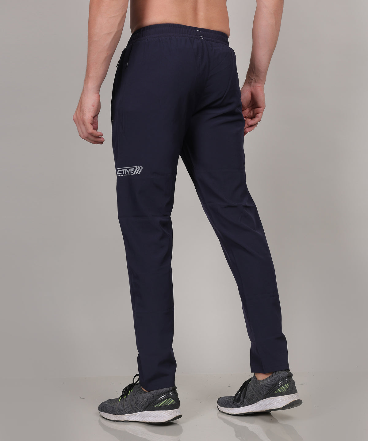 SELECT8020 LIGHT FABRIC NS TRACK PANT NAVY FOR MEN