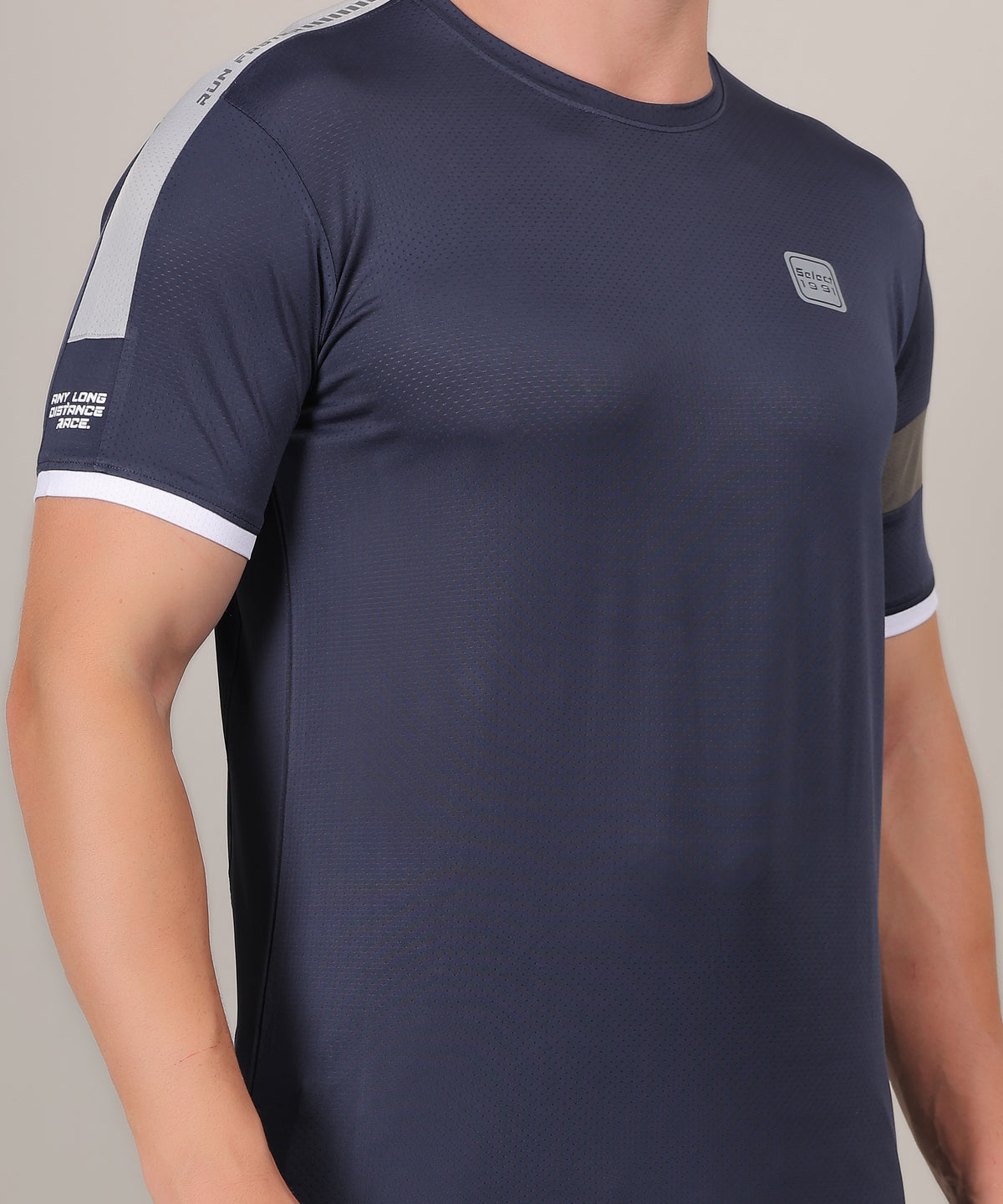 SELECT 5140 DRYFIT POLYSTER ROUND NECK VIOLET T-SHIRT