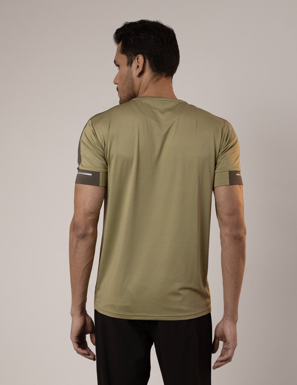 SELECT 5170 DRYFIT ROUND NECK OLIVE T-SHIRT