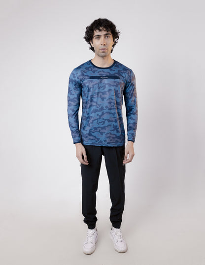 SELECT 4120 DRYFIT POLYSTER ROUND NECK GREY T-SHIRT