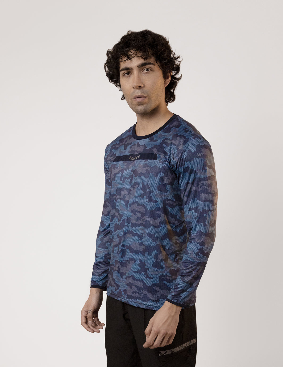 SELECT 4120 DRYFIT POLYSTER ROUND NECK GREY T-SHIRT