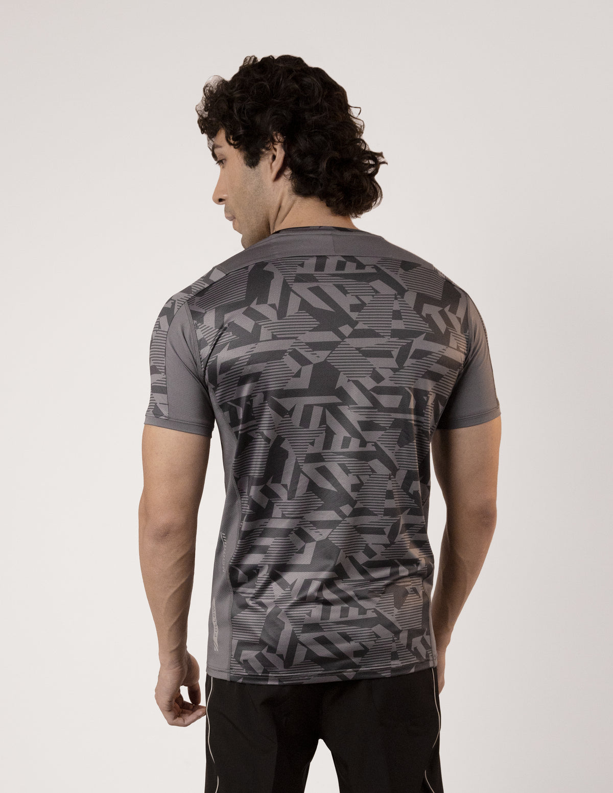 SELECT 5155 ULTRA DRY-FIT ROUND NECK T-SHIRT DARK GREY