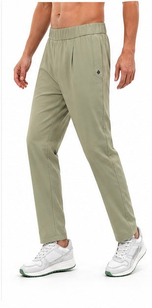 SL - 2605   Men’s Nylon Terry Straight Fit Trackpants