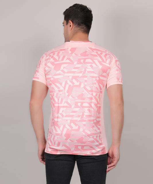 SELECT 5155 ULTRA DRY-FIT ROUND NECK  T-SHIRT PEACH