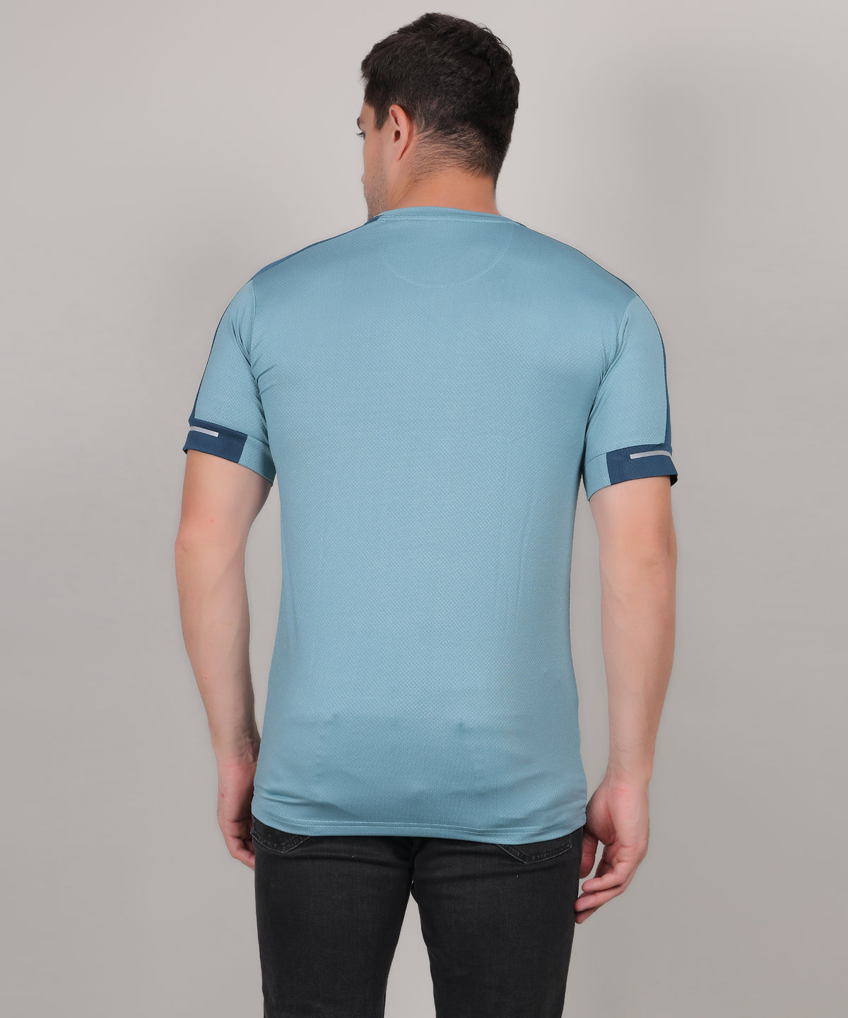 SELECT 5170 DRYFIT ROUND NECK TURQUOISE  BLUE T-SHIRT