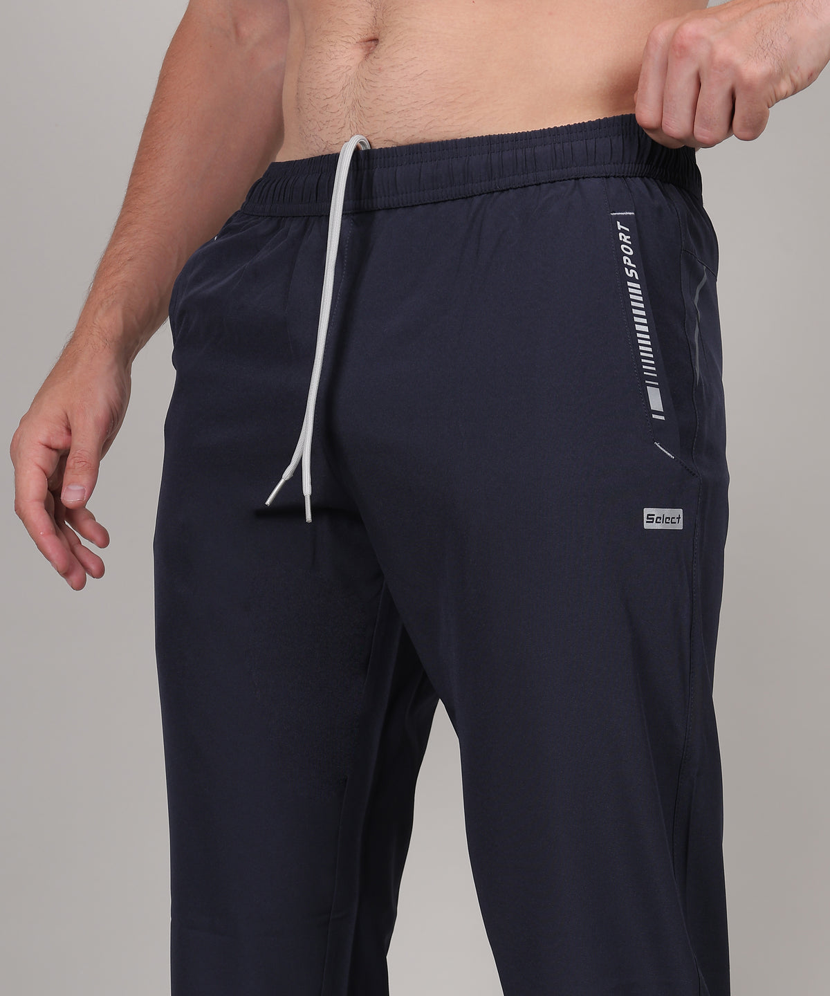 SELECT 8050 SLIMFIT TRAINING NS TRACK PANT NAVY FOR MEN