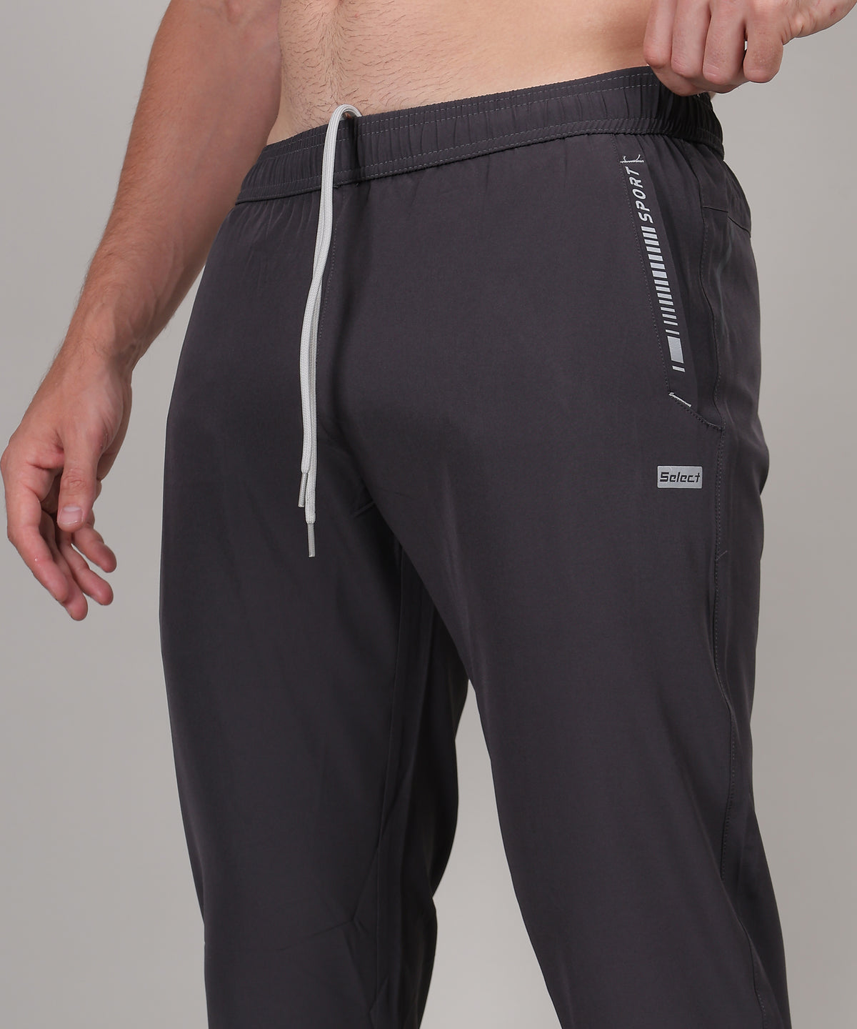 SELECT 8050 SLIMFIT TRAINING NS TRACK PANT GREY FOR MEN