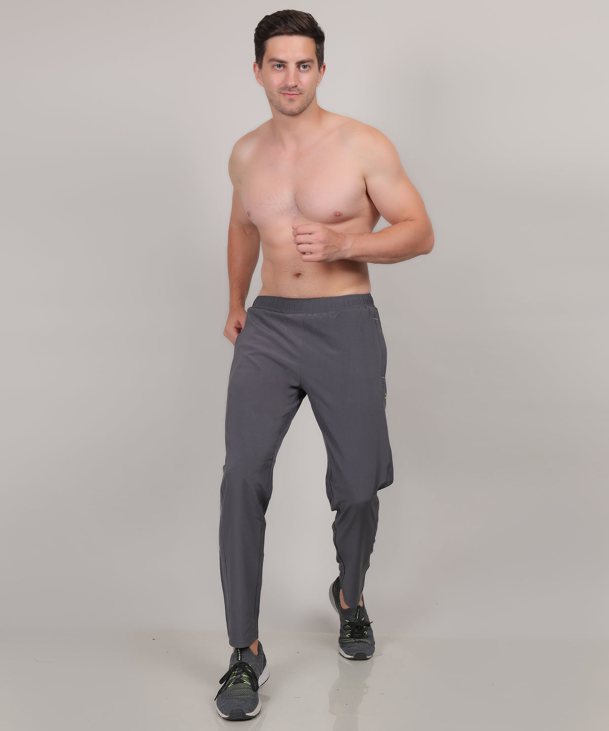 SELECT 8010 BASIC NS TRACK PANT GREY FOR MEN