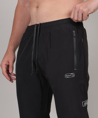 SELECT 8020 LIGHT FABRIC NS TRACK PANT BLACK FOR MEN