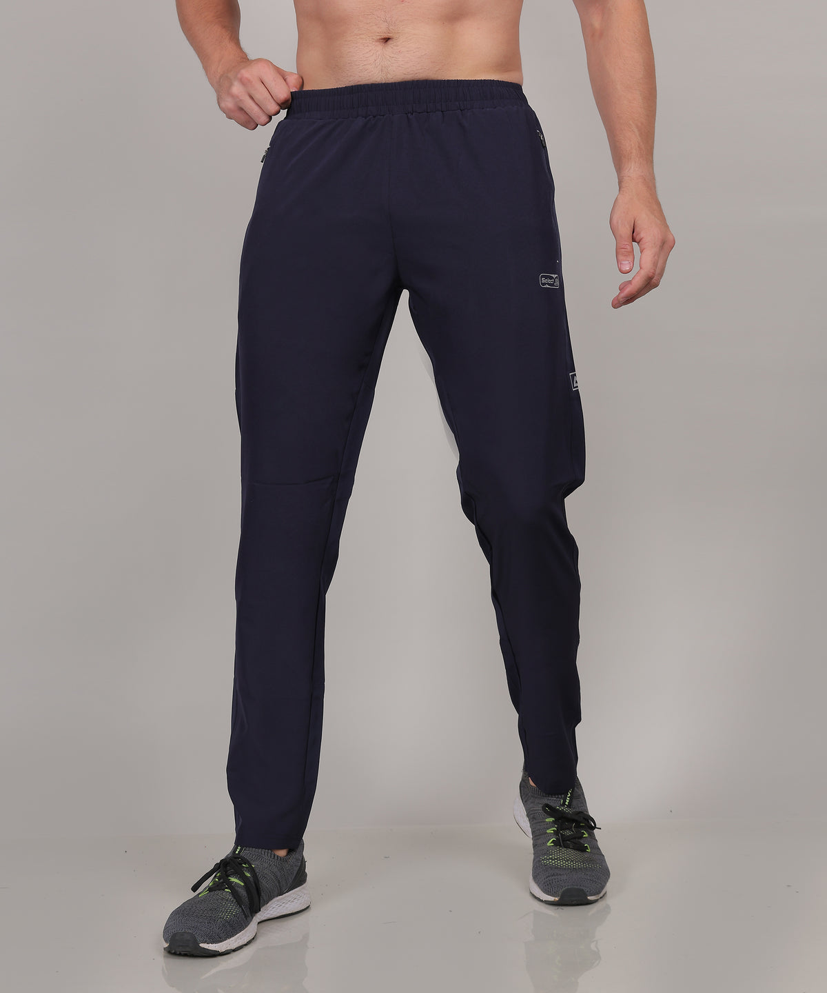 SELECT8020 LIGHT FABRIC NS TRACK PANT NAVY FOR MEN