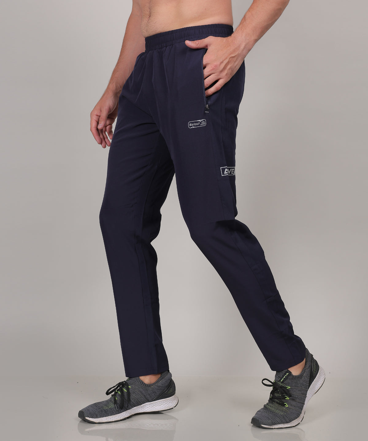SELECT8020 LIGHT FABRIC NS TRACK PANT NAVY FOR MEN