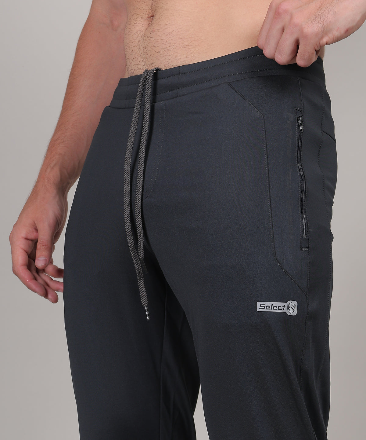 SELECT 8270 DRY-FIT FOUR WAY TRACK PANT GREY FOR MEN
