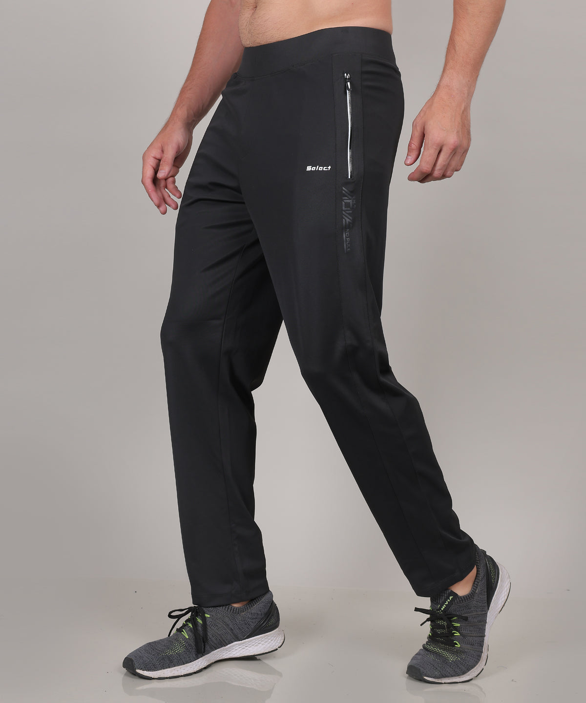 SELECT 8295 PREMIUM ULTRA-DRY FOUR WAY TRACK PANT BLACK FOR MEN