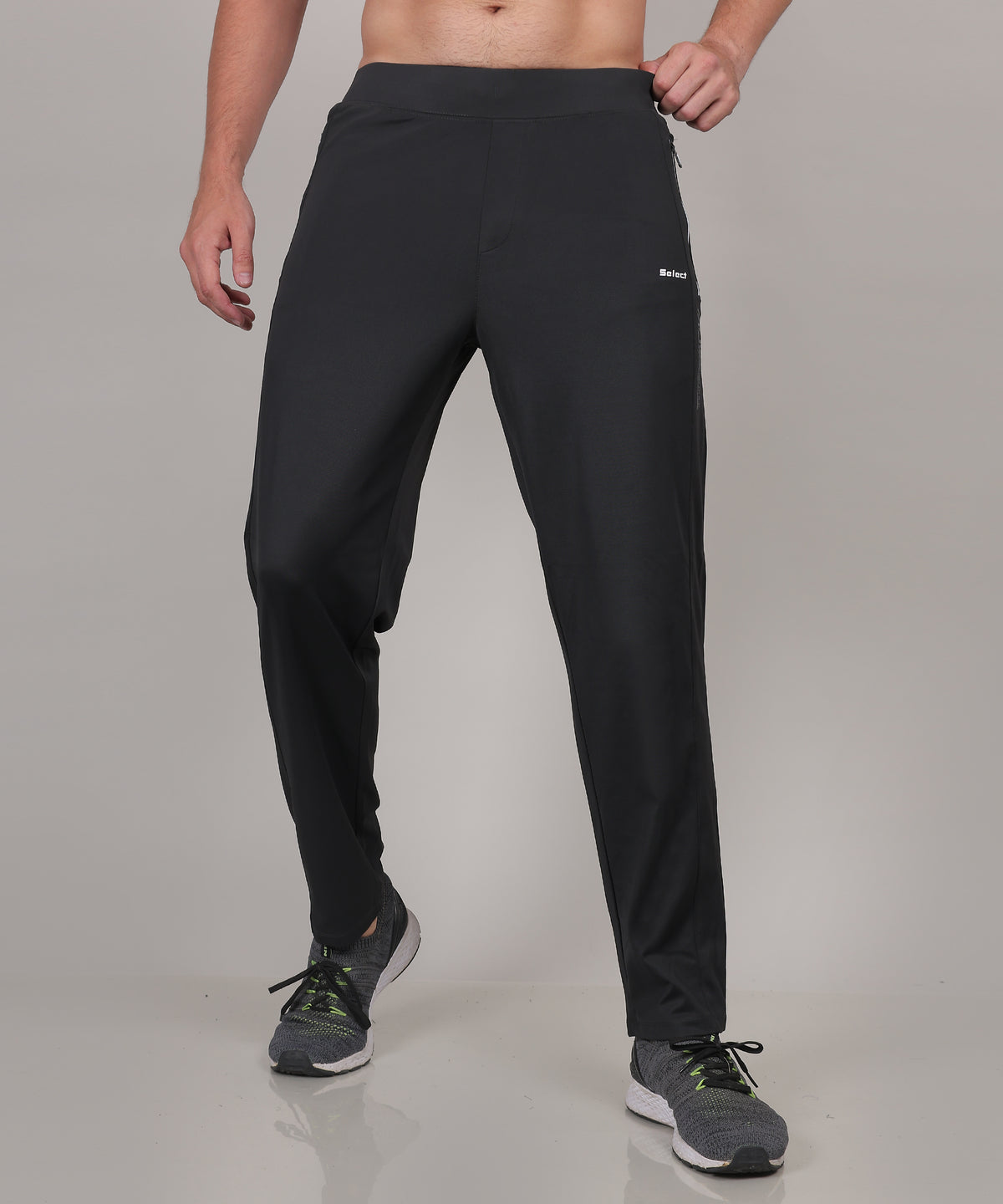 SELECT 8295 PREMIUM ULTRA-DRY FOUR WAY TRACK PANT BLACK FOR MEN
