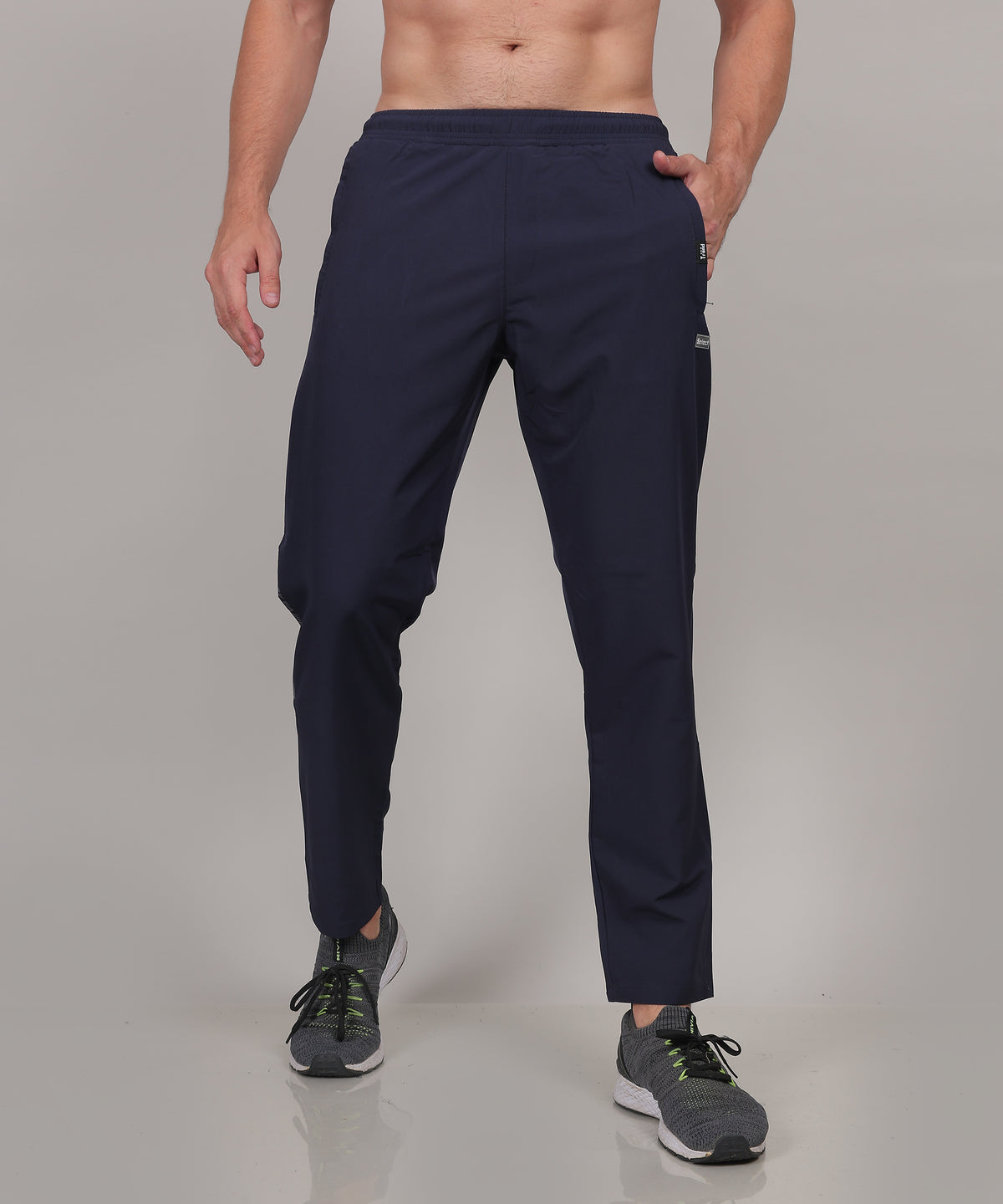 SELECT 9020 TERRY CARGO TRACK PANT NAVY FOR MEN