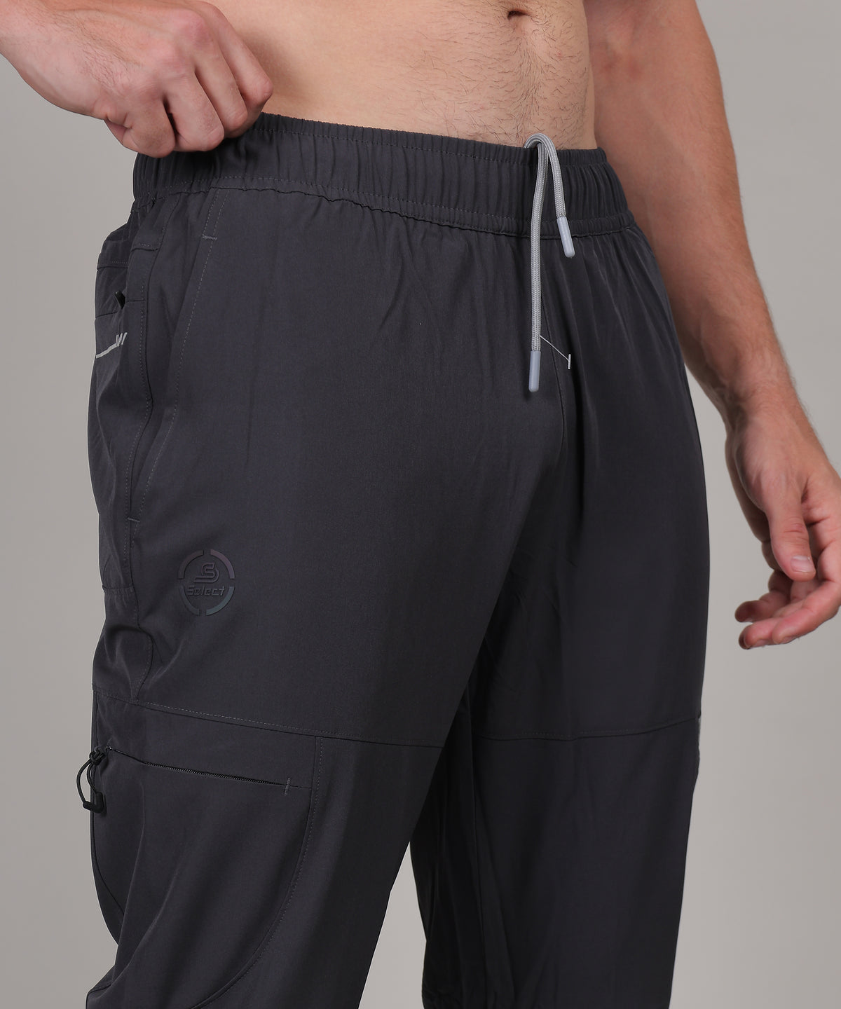 SELECT 9030 NS CARGO JOGGER TRACK PANT GREY FOR MEN