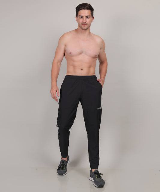 SELECT 9030 NS CARGO JOGGER TRACK PANT BLACK FOR MEN