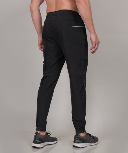 SELECT 9030 NS CARGO JOGGER TRACK PANT BLACK FOR MEN