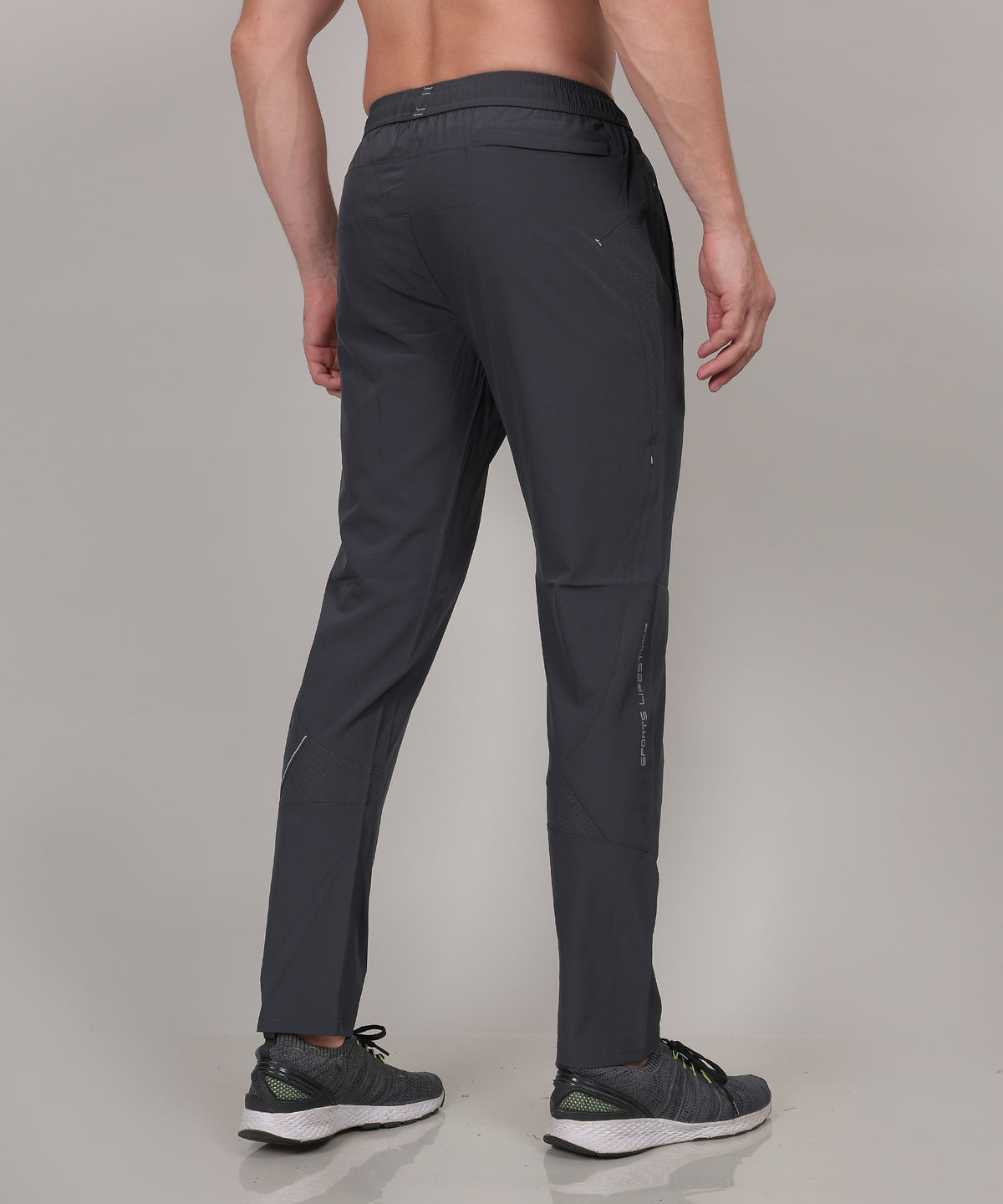 SELECT 8065 REGULAR FIT NS TRACK PANT GREY FOR MEN