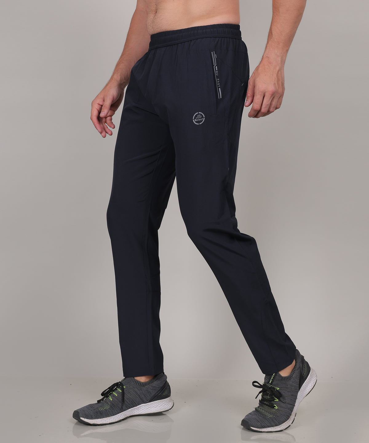 SELECT 8065 REGULAR FIT NS TRACK PANT NAVY FOR MEN