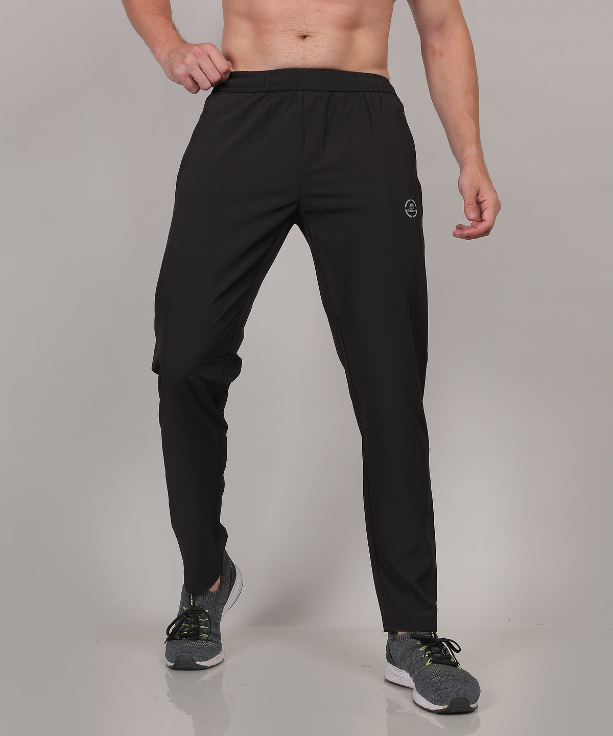 SELECT 8065 REGULAR FIT NS TRACK PANT BLACK FOR MEN