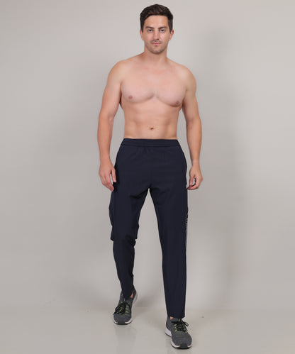 SELECT 8022 STYLISH PIPING NS TRACK PANT NAVY FOR MEN