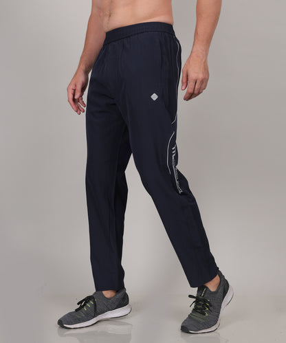 SELECT 8022 STYLISH PIPING NS TRACK PANT NAVY FOR MEN