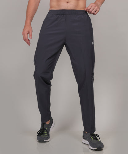 SELECT 8022 STYLISH PIPING NS TRACK PANT GREY FOR MEN