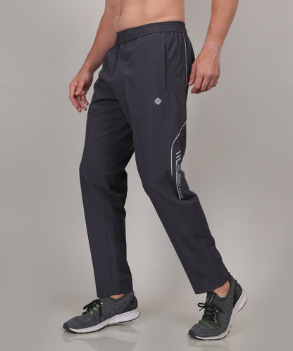 SELECT 8022 STYLISH PIPING NS TRACK PANT GREY FOR MEN