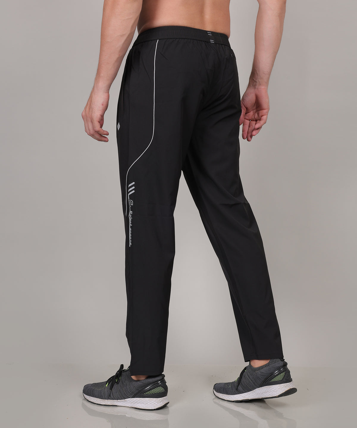 SELECT 8022 STYLISH PIPING NS TRACK PANT BLACK FOR MEN