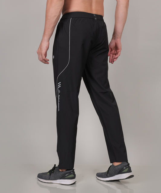 SELECT 8022 STYLISH PIPING NS TRACK PANT BLACK FOR MEN