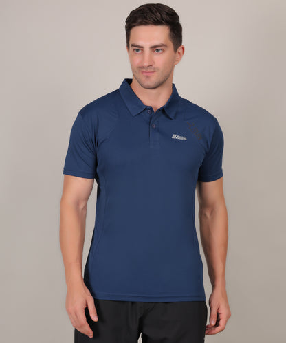 SELECT 4141 CLASSIC FIT SPORTS POLO T-SHIRT TEAL