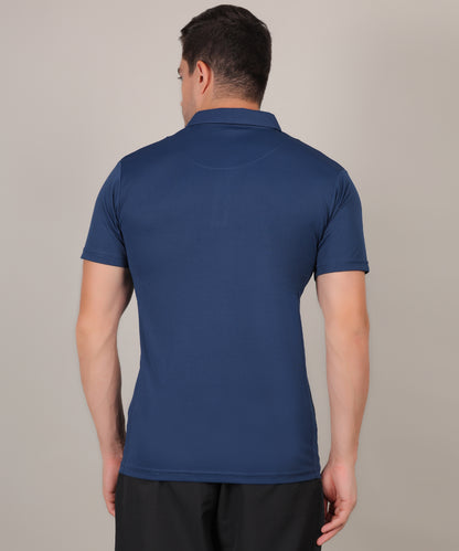 SELECT 4141 CLASSIC FIT SPORTS POLO T-SHIRT TEAL