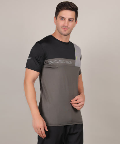 SELECT 5130 DRYFIT POLYSTER ROUND NECK OLIVE T-SHIRT