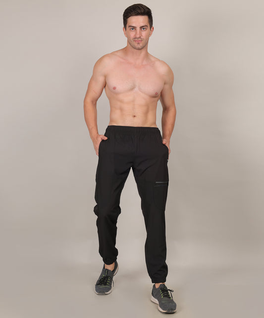 SELECT 9002 JOGGER NS SPORTS TRACK PANT BLACK FOR MEN