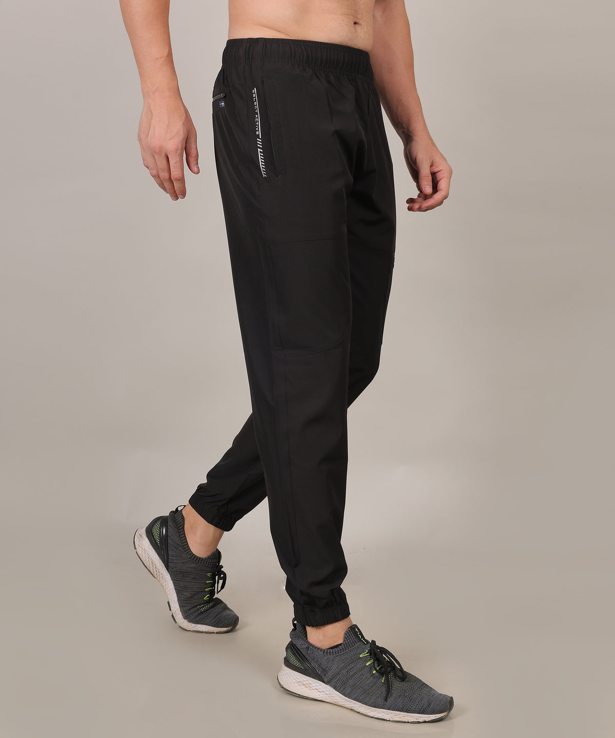 SELECT 9002 JOGGER NS SPORTS TRACK PANT BLACK FOR MEN
