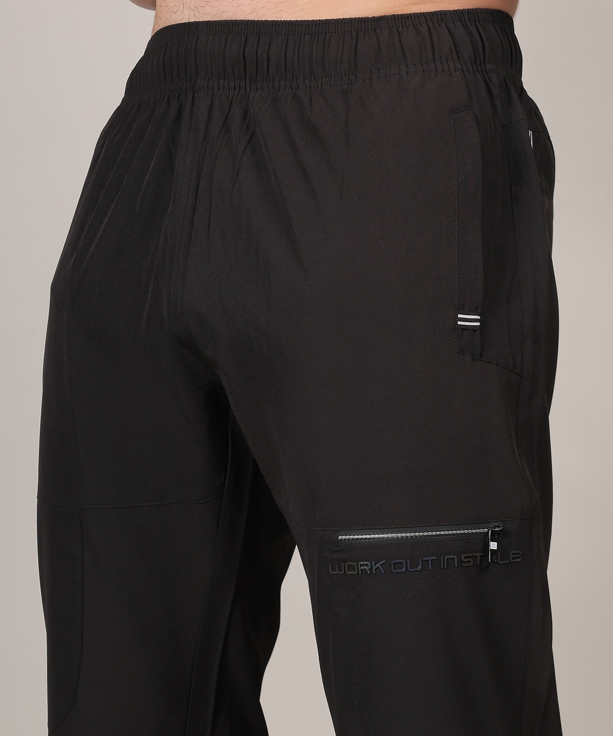 SELECT 9002 JOGGER NS SPORTS TRACK PANT BLACK FOR MEN