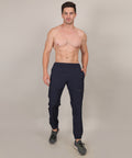 SELECT 9002 JOGGER NS  SPORTS TRACK PANT NAVY BLUE FOR MEN
