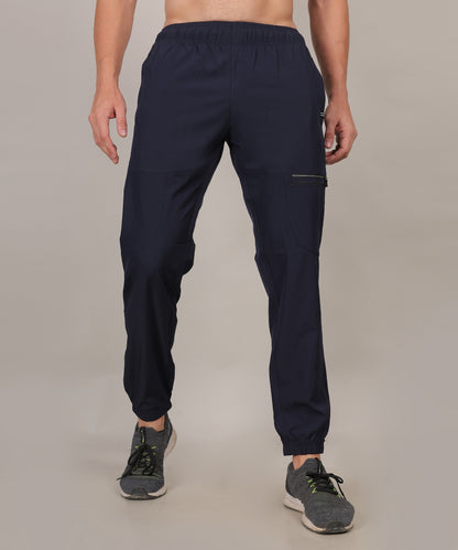 SELECT 9002 JOGGER NS  SPORTS TRACK PANT NAVY BLUE FOR MEN