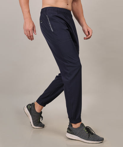 SELECT 9002 JOGGER NS  SPORTS TRACK PANT NAVY BLUE FOR MEN